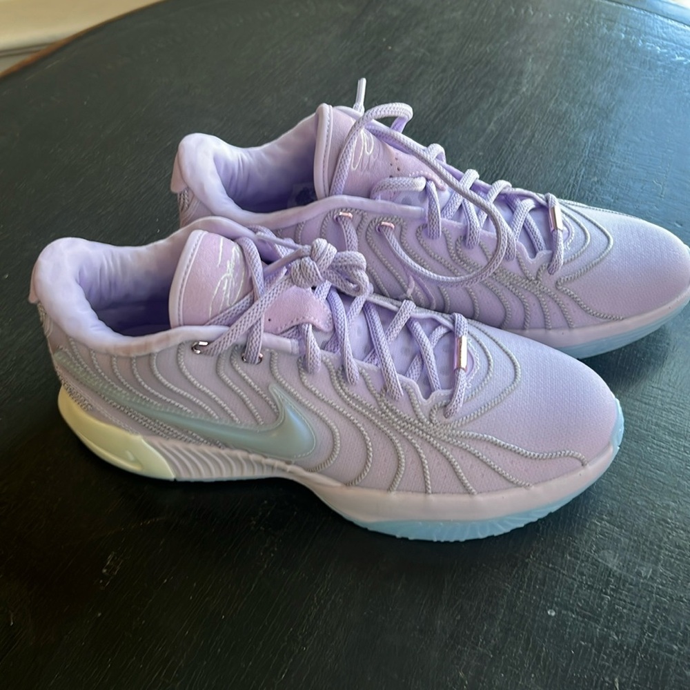 Nike LeBron XXI 21 Men's Sz 10.5 Easter Serenity Grape Basketball Shoe